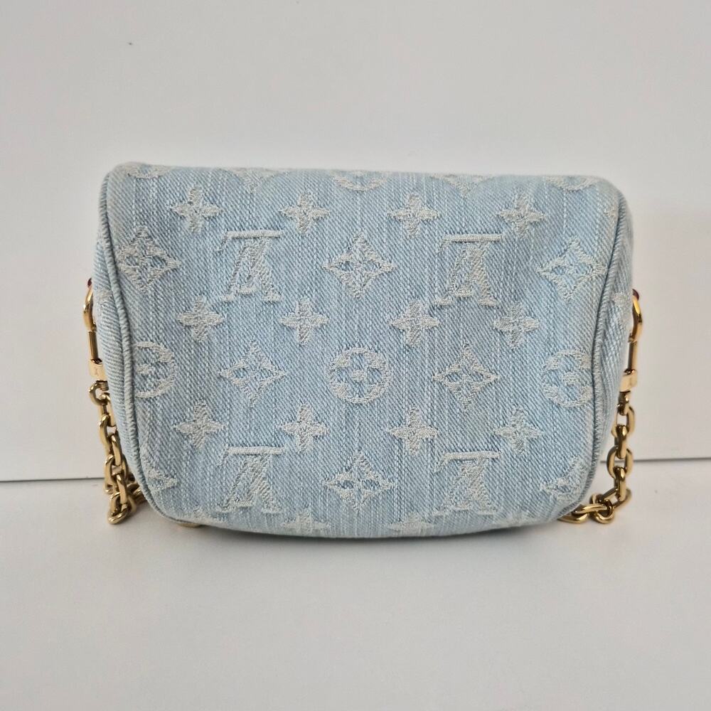 Louis Vuitton Monogram Mini Denim Bumbag - Picture 2 of 8
